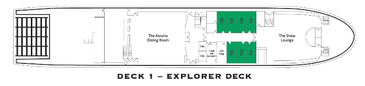 The American Queen Steamboat Company - American Empress - Deck 1 Explorer.png